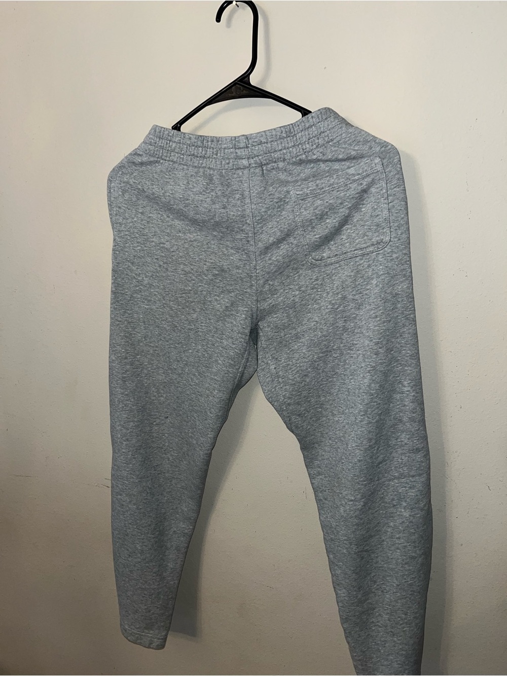 Nike Gray Joggers with White Swoosh - Picture 2 of 5